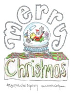 Sammi's Merry Christmas Snow Globe AZURE Printable | MWittMcCarty.com